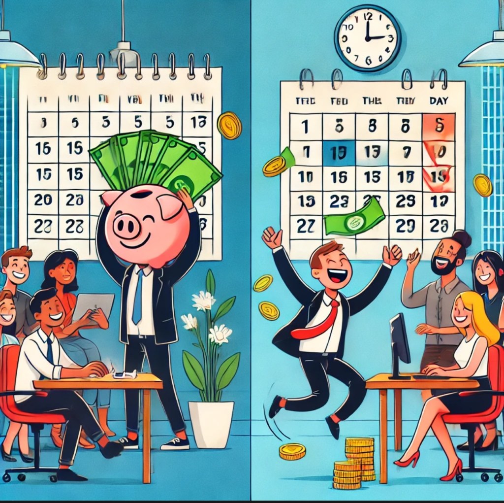 O impacto de uma cultura saudável no trabalho: felicidade diária vs. felicidade anual