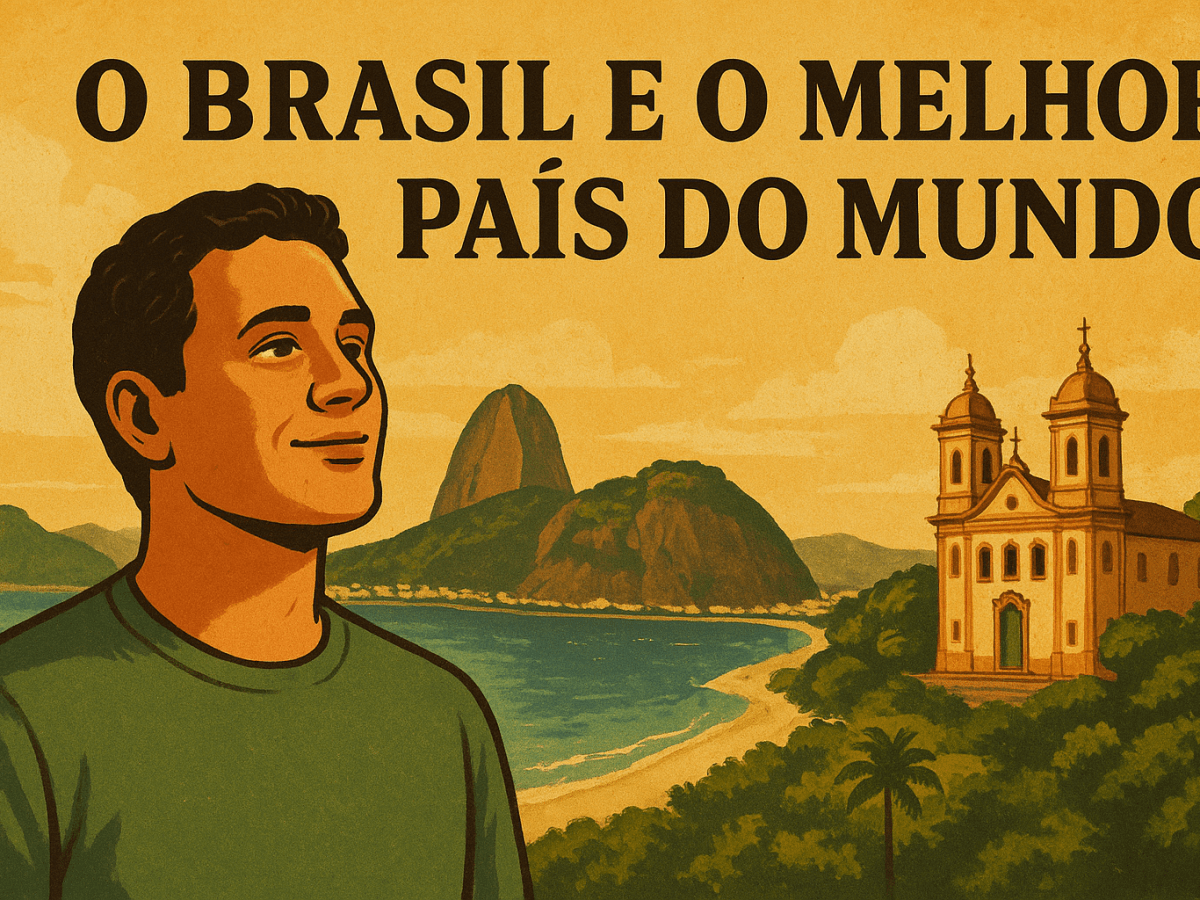 O Brasil é o melhor país do mundo (só falta acreditar&nbsp;nisso).