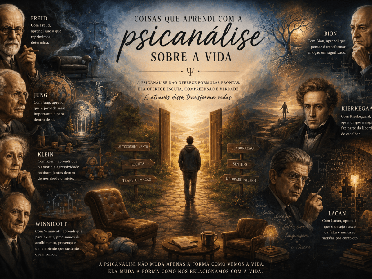 Coisas que aprendi com a psicanálise sobre a&nbsp;vida